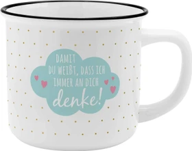 Sheepworld Kaffeebecher Damit Du weißt, dass ich immer an Dich denke 350ml