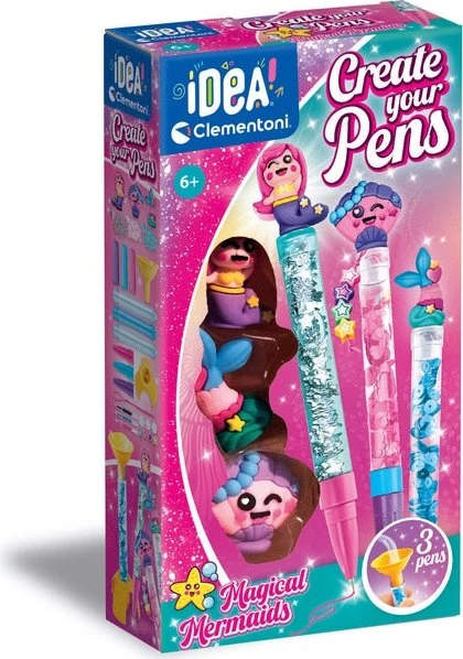 Clementoni Idea Deine Stift-Kreationen - Meerjungfrau