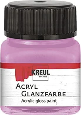 Kreul Acryl Glanzfarbe, rose, 20ml
