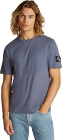 Calvin Klein Badge T-Shirt kurzarm grisaille (Herren)