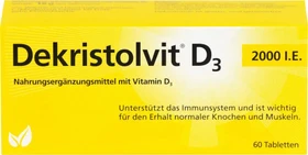 Dekristolvit D3 2000 Tabletten, 60 Stück