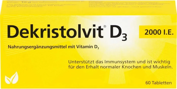 Dekristolvit D3 2000 Tabletten, 60 Stück