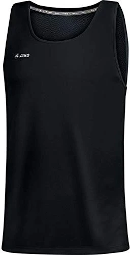 Jako Run 2.0 Laufshirt ärmellos schwarz (Junior)