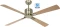 CasaFan Eco Neo III 132 MA-AH/BU WiFi Deckenventilator ahorn/buche/messing antik Vorschaubild