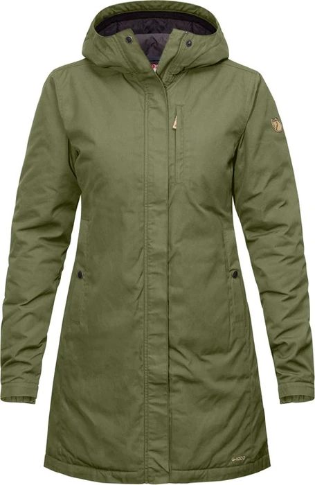 Fjällräven Kiruna Padded Funktionsmantel green/dark grey (Damen)