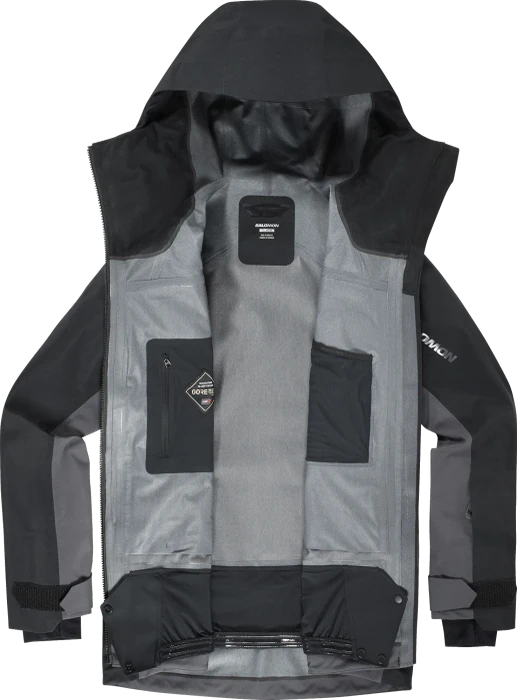 Salomon Moon Patrol Gore-Tex Funktionsjacke deep black/periscope translucent (Damen)