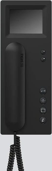 Siedle Türsprechanlage BTSV 850-03 S schwarz, Innenstation