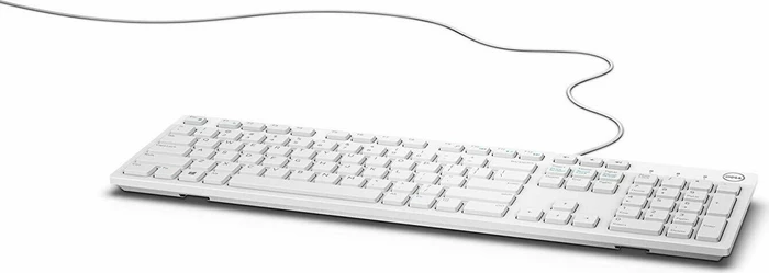 Dell KB216 Multimedia Keyboard, weiß, USB, US