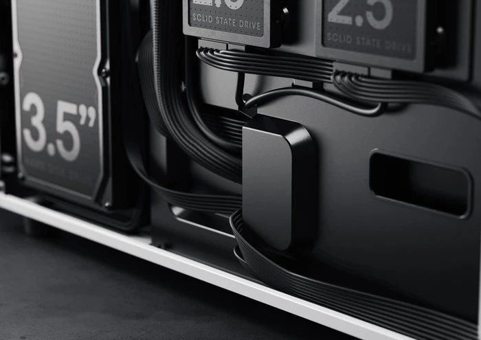Fractal Design Focus 2, schwarz, Glasfenster
