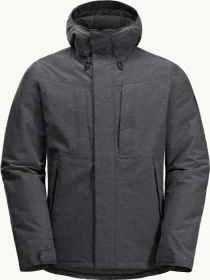 Jack Wolfskin Snowy Park Funktionsjacke schwarz (Herren)