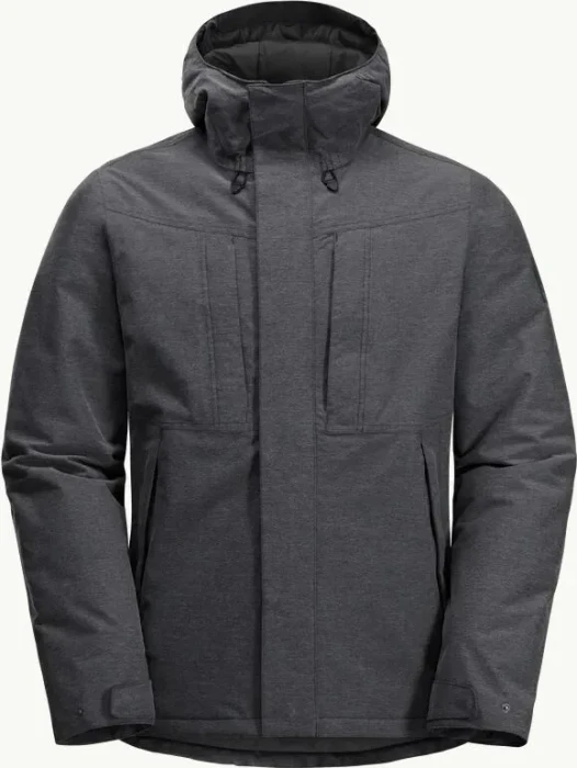 Jack Wolfskin Snowy Park Funktionsjacke schwarz (Herren)