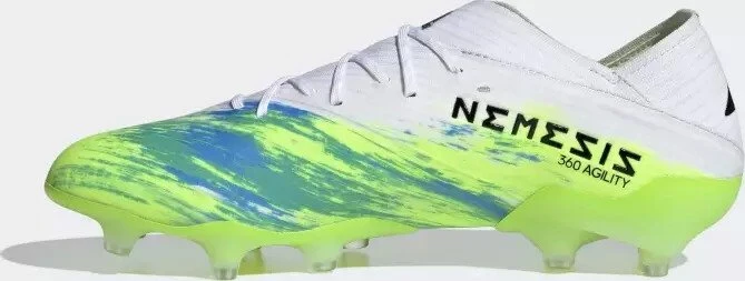 adidas Nemeziz 19.1 FG cloud white/core black/signal green (Herren)