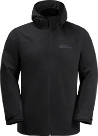 Jack Wolfskin Taubenberg 3in1 Funktionsjacke schwarz (Herren)