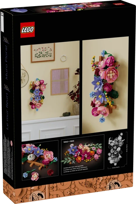 LEGO Botanicals - Blumen an der Wand