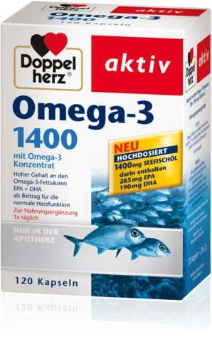 Doppelherz Omega-3 1400 Kapseln