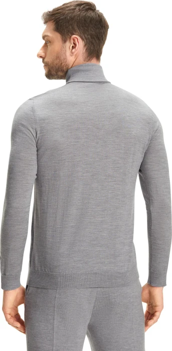 Falke Basic Apparel Rollkragen Pullover light greymel. (Herren)