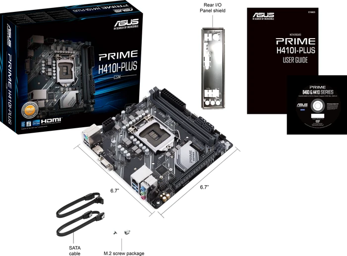 ASUS Prime H410I-Plus/CSM (Intel 1200)
