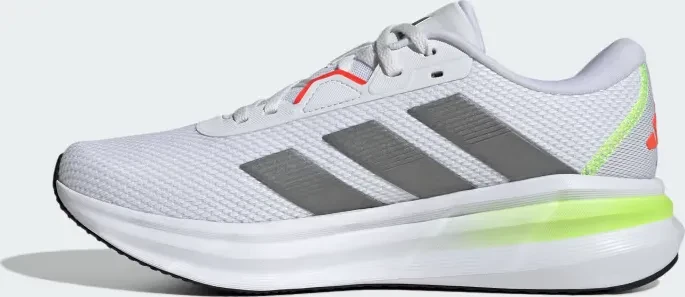 adidas Galaxy 7 cloud white/iron metallic/lucid lemon (Herren)