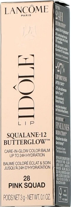 Lancôme Idôle Lip Balm Squalane-12 Butterglow 28 pink squad, 3g