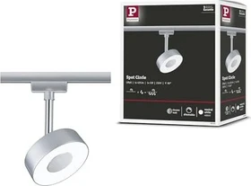 Paulmann URail Circle Schienensystem LED Spot 5W chrom matt, 1 Stück