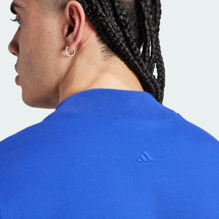 adidas Basketball 001 T-Shirt kurzarm lucid blue