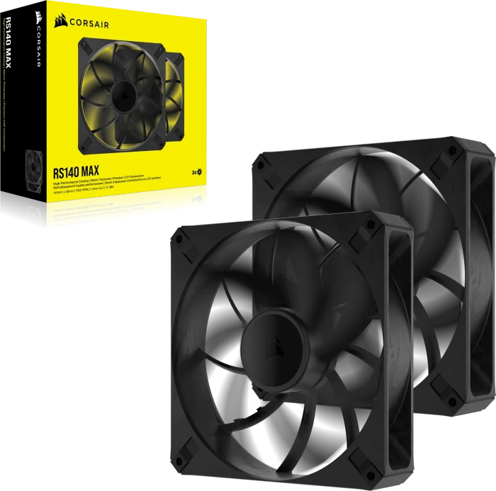 Corsair RS Series RS140 Max, 140mm, 2er-Pack