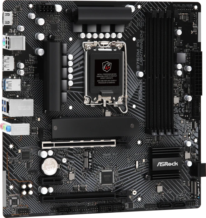 ASRock B760M PG Lightning/D4 (Intel 1700)