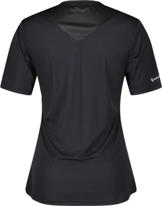 Scott Trail Flow Trikot kurzarm black/soft yellow (Damen)
