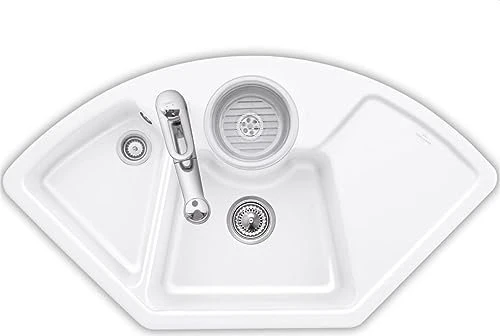 Villeroy & Boch Solo Eck Einbau Becken mittig 670801