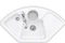 Villeroy & Boch Solo Eck Einbau Becken mittig 670801 Vorschaubild