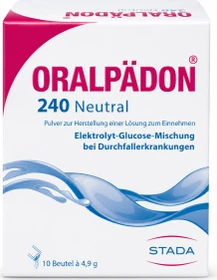 Stada Oralpädon 240 Neutral Pulver Beutel, 10 Stück