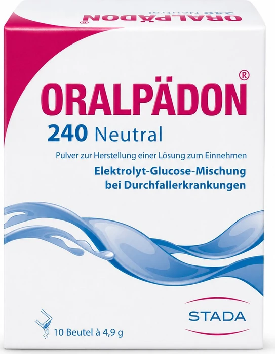 Stada Oralpädon 240 Neutral Pulver Beutel, 10 Stück