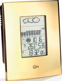 Eschenbach Premium Messing Funkwetterstation, digital