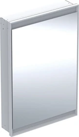 Geberit ONE Spiegelschrank ComfortLight, 1 Türe, UP-Montage, 60cm, Anschlag rechts, weiß/Aluminium pulverbeschichtet