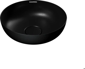 Kaldewei Miena 3193 Waschtisch-Schale rund Ø31cm, Perl-Effekt, schwarz matt 100