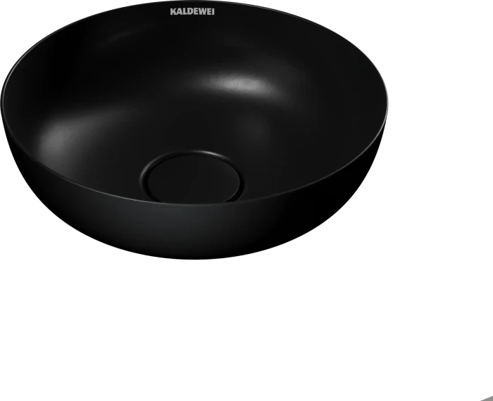 Kaldewei Miena 3193 Waschtisch-Schale rund Ø31cm, Perl-Effekt, schwarz matt 100
