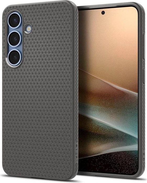 Spigen Liquid Air für Samsung Galaxy S25+ Marble Gray