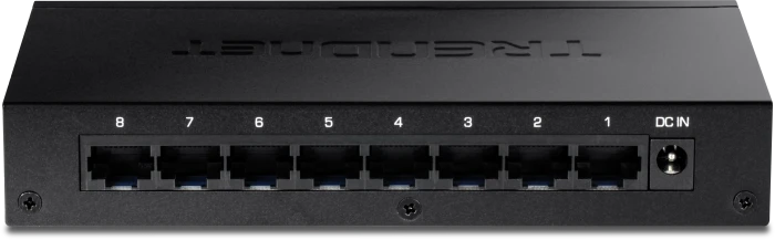 TRENDnet TEG-S Desktop Gigabit Switch, 8x RJ-45
