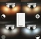Philips Hue White Ambiance Buckram 4-flammig weiß Vorschaubild