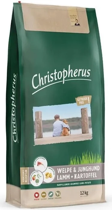 Christopherus Junghund Geflügel, Lamm, Ei, Reis, 12kg