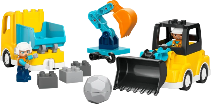 LEGO DUPLO - Baufahrzeuge 3-in-1-Set
