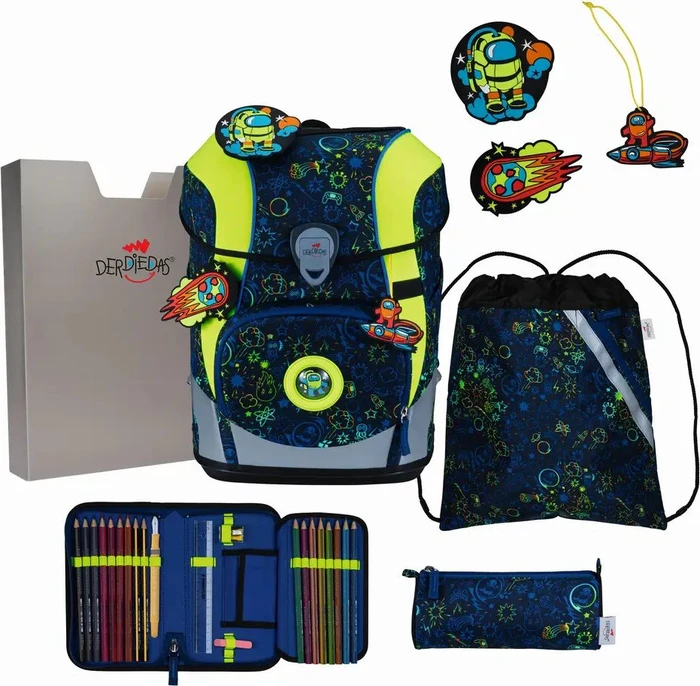 DerDieDas ErgoFlex Tiny Schultaschen-Set 5-tlg.