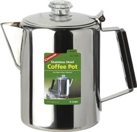 Coghlan's Edelstahlkanne Coffee Pot 9 Tassen Kanne