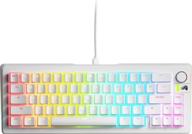 Glorious GMMK 3 65% Pre-built Gaming Keyboard, weiß, LEDs RGB, Glorious Fox MX, USB, US (GLO-KB-GMMK3-65-PB-FOX-W-WHT-US)