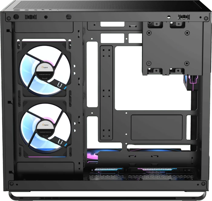 Ocypus Iota C70 ARGB, schwarz, Glasfenster