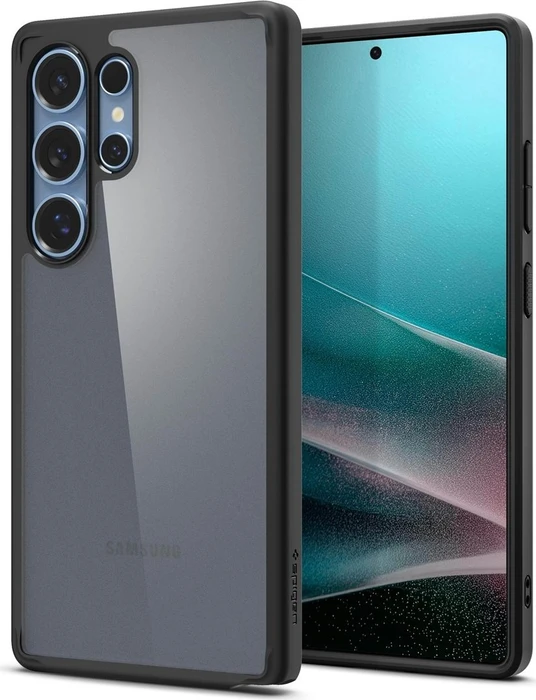 Spigen Ultra Hybrid Frost Black Samsung Galaxy S 2025 Ultra Image
