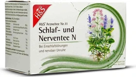 H&S Nr.11 Schlaf- und Nerventee N Arzneitee Beutel, 20 Stück