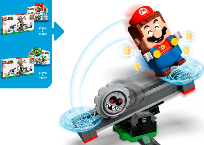 LEGO Super Mario - Reznors Absturz Erweiterungsset