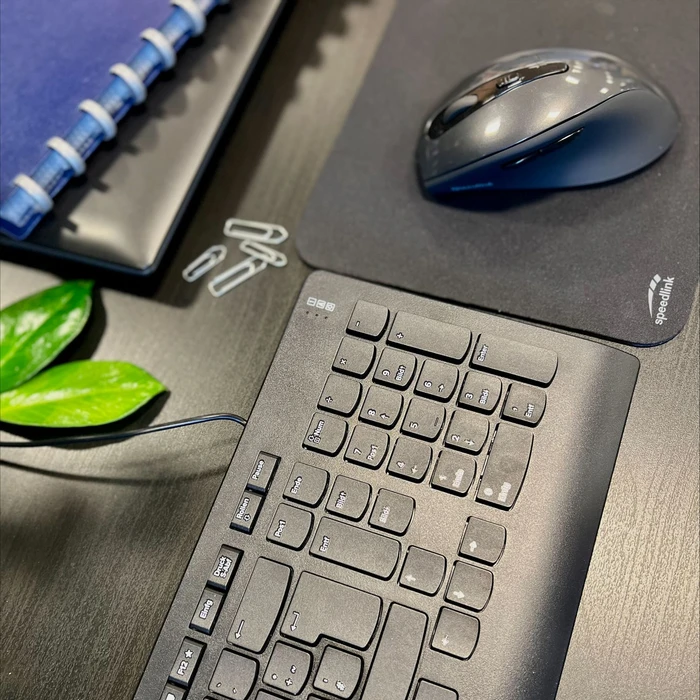 Speedlink HI-GENIC Antibacterial Keyboard, schwarz, USB, DE