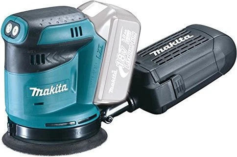 Makita DBO180Y1J Akku-Exzenterschleifer inkl. Koffer + Akku 1.5Ah